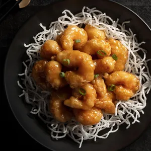 Crispy Honey Shrimp.