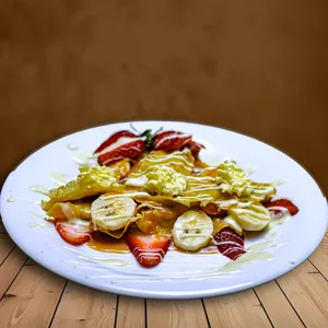 Crepe de manjar Crepe de manjar