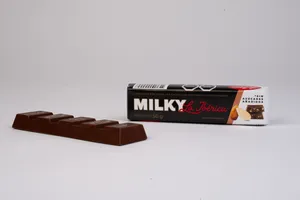 Barra Milky almendras sin azúcar x 50 g