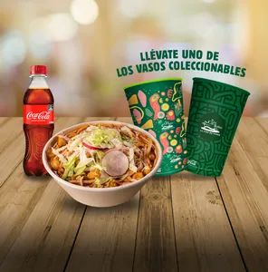Combo Pozole Coca Cola + vaso