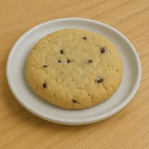 Galleta con chispas de chocolate