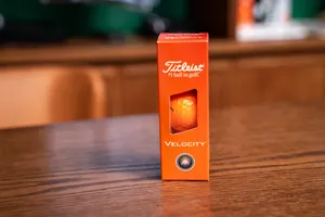 Titleist - Tubo Pelotas Velocity Naranja