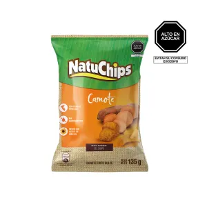 Snack NatuChips Camote Dulce x 135 g