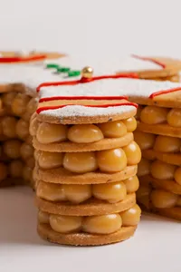 Torta de Alfajor Navideña