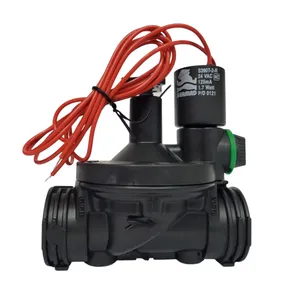 Kit Válvula Solenoide Con regulador De Presión Y Caudal 1''