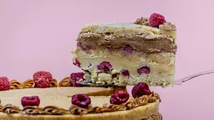 Trozo torta caluga sin azúcar