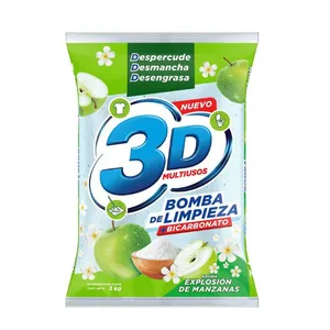 DETERGENTE 3D MULTIUSOS BICARBONATO EUCALIPTO+MANZANA 1000G PRECIO ESPECIAL