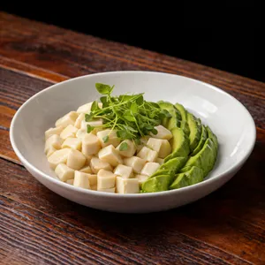 Ensalada de palmito palta