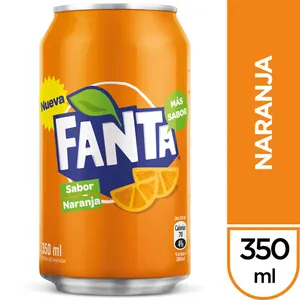 Fanta naranja lata 350 ml
