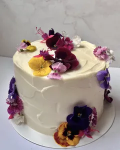 Pastel floral personalizado