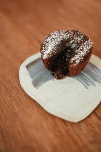 Volcán de chocolate