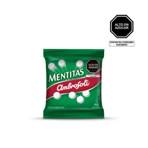 Caramelo Ambrosoli Mentitas x 19 g