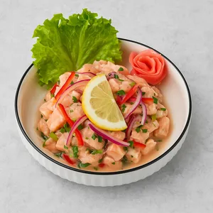 Ceviche Salmón