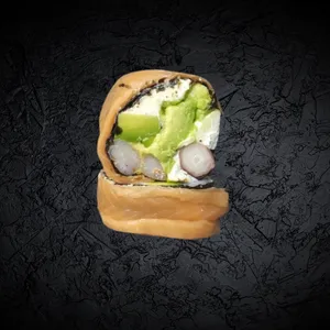 Tako ebi (Oriental) (pulpo,camarón,palta, queso crema)