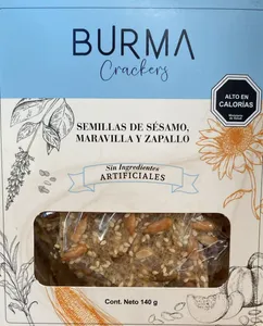 Burma Crackers de Semillas - 140 g