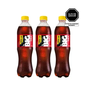 Pack 3 Gaseosa Big Cola X 400 Ml