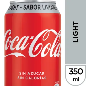 Lata Coca Cola Light