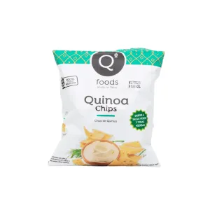 Chips De Quinua Qfoods Sabor Finas Hierbas X 35 Gr