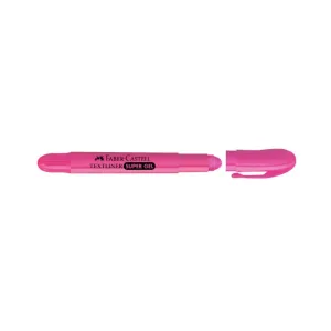 Resaltador Faber Castell Super Gel 1557 Rosado X 1 Und