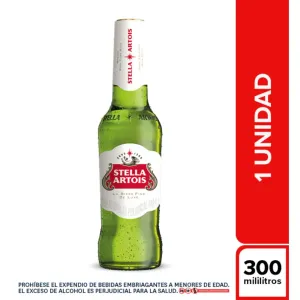 Cerveza STELLA ARTOIS botella (330)