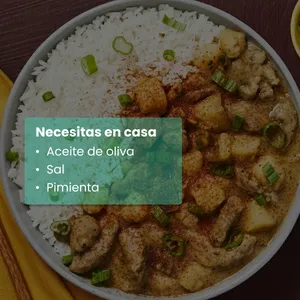 Kit: Estofado cremoso de pollo con papas y arroz jazmín-127