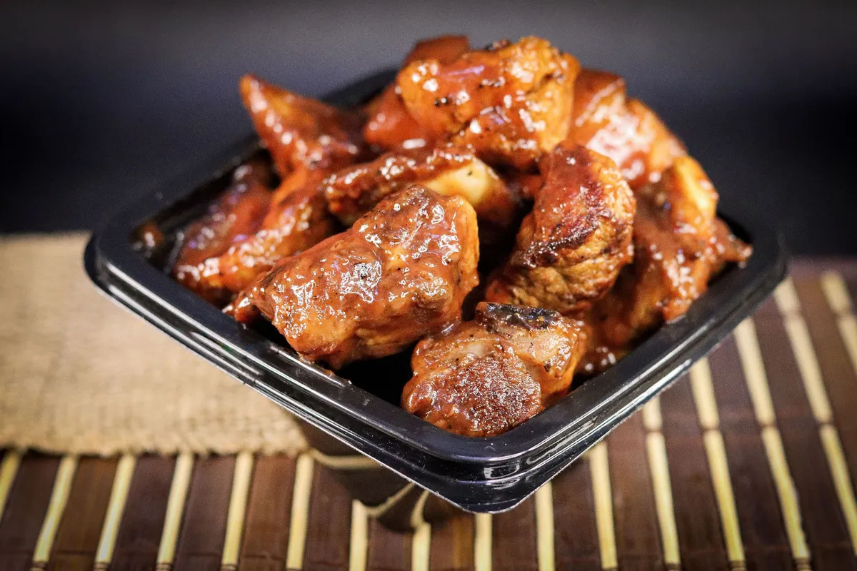 Costillas en salsa bbq Costillas en salsa bbq