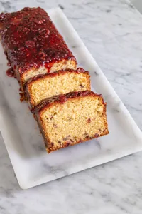 Porción de Queque Cranberry