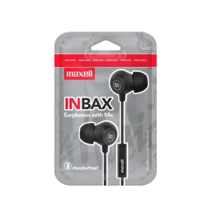 Audifonos In-Bax W/Mic Negro1 Und