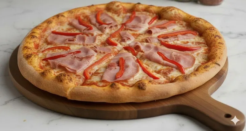 Pizza Jamon Morron