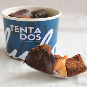 Tentados Brownie Barquillo