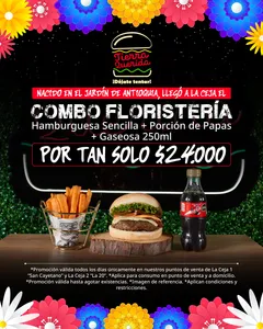 Combo floristeria (SOLO LA CEJA)