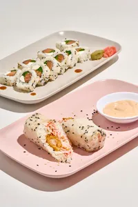 Philadelphia Roll + Kani Shrimp Roll