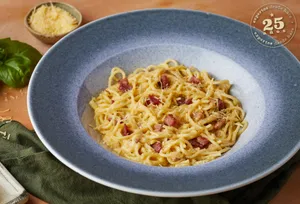 Pasta carbonara aniversario
