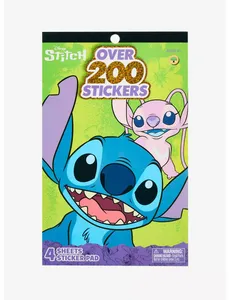CUADERNO DE STICKERS  STITCH