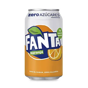 Fanta Zero Lata 350 ml