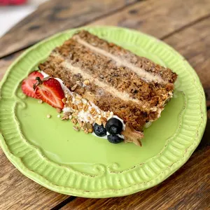 Trozo Torta Carrot Cake, APLV, Sin Soya, Vegana