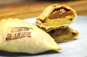 Banana Con Dulce De Leche