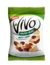 FRUTOS SECOS VIVO NUTS Y COCO 80GR