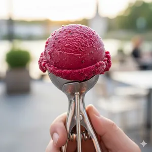 Helado de frutos rojos artesanal marca Verona 120 ml