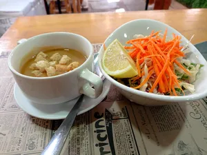 Agregar crema o ensalada