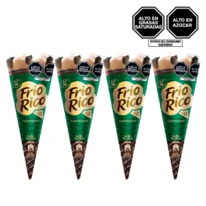 Pack (4 Helado Frio Rico Cappuccino Helado x 120 Ml)