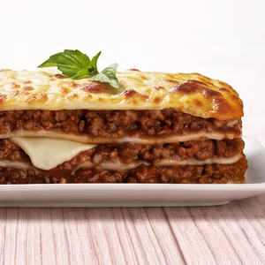 Lasagna de la casa