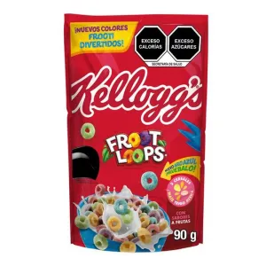 CEREAL FROOT LOOPS KELLOGGS X 90 GRS BOLSA