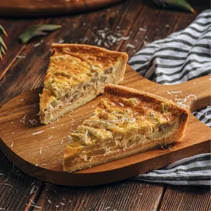 Quiche de Alcachofa