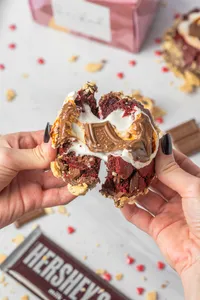 Red Velvet Hersheys Campfire