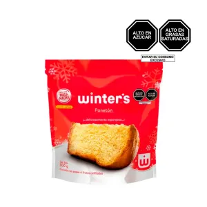 Paneton Winters Sin Agregados Bolsa X 500 Gr