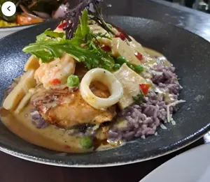 Risotto al vino tinto