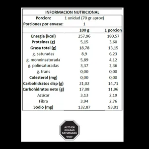 Alfajor de Chocolate Manjar