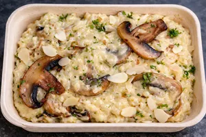 Risotto Trufa y Champiñón