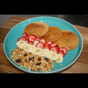 Panqueques / Waffles de Avena y Yogurt